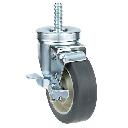 Allpoints Thrded Stm Castr W/Brk 4 W  1/2-13 262419